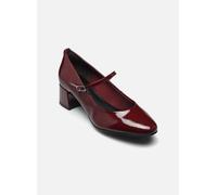 Tamaris Damen Pumps Blockabsatz Vegan; Merlot, EU 37