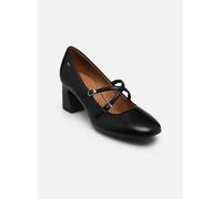 Spangenpumps TAMARIS, Damen, Gr. 39, schwarz, Lederimitat, Schuhe Spangenpumps, Blockabsatz, Abendschuh, Festtagsschuh mit verstellbaren Schnallen (60339630-39) schwarz