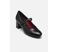 Tamaris Damen-Pumps M2246045 schwarzes Leder Größe 38