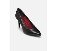 Tamaris Damen Pumps Leder, schwarz, 41 EU