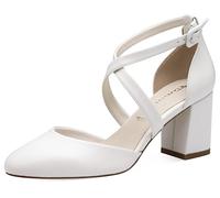 Tamaris Damen Pumps Hochzeit 1-24415-44 Weiß, Groesse:41 EU