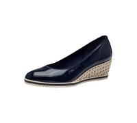 Tamaris Pumps Damen Vegan Keilabsatz blau,EU 37