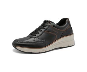 Tamaris Pure-Relax Keil Sneaker für Damen, schwarz, Größe 37 EU