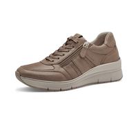 Tamaris Schuhe Sneaker taupe Goldschimmer 1-23763-43 - Größe 42