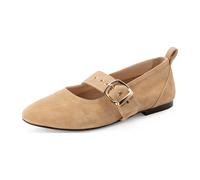 Tamaris Riemchenballerinas für Damen, beige, Größe 42 EU