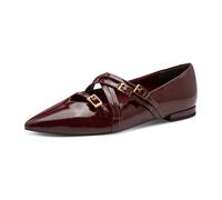 Tamaris Damen Ballerina Vegan rot 42