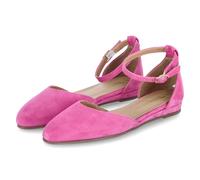 Tamaris Riemchenballerinas - Gr. 39 - Pink - Rauleder