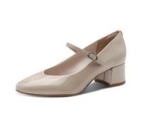 Tamaris Riemchenpumps für Damen, beige, Größe 40 EU