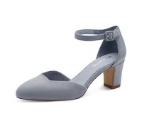 Tamaris Riemchenpumps für Damen, blau, Größe 41 EU