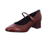 Tamaris Riemchenpumps für Damen, braun, Größe 39 EU