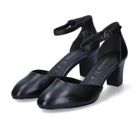 Spangenpumps TAMARIS Gr. 40, schwarz Damen Schuhe Pumps Abendschuh, Festtagsschuh, Blockabsatz, mit Klettverschluss (25647910-40)