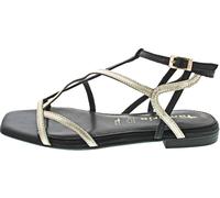 Tamaris Sandalen 1-28127-28 Damen TOUCHit-Fußbett Schwarz Größe 38