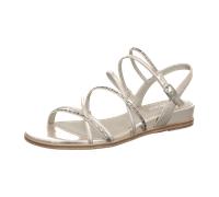 Tamaris Riemchensandaletten für Damen, silber, Größe 38 EU
