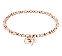 Tamaris Armband TJ-0010-B-17 – Roségold aus Edelstahl – Beads Flower – Damen