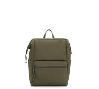 Rucksack TAMARIS "Rucksack TAS Kelda", Damen, Gr. B/H/T: 32cm x 41cm x 12cm, grün (khaki 910), Obermaterial: 60% Polyurethan PU. 40% Polyester PES., Rucksäcke Rucksack (64628622-0) khaki 910