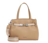 Shopper TAMARIS "Shopper TAS Kirima", Damen, Gr. B/H/T: 25cm x 22cm x 11cm 0, beige (sand 420), Polyurethan, Taschen Shopper (43369430-0) sand 420