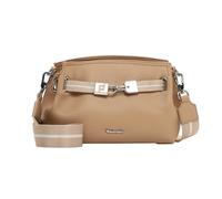 Umhängetasche TAMARIS "Umhängetasche TAS Kirima", Damen, Gr. B/H/T: 22cm x 17cm x 8,5cm 0, beige (sand 420), Polyurethan, Taschen Umhängetasche (60375701-0) sand 420