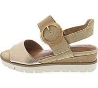 Tamaris Damen Klassische Ballerinas, Frauen Flats,Comfort Lining,TOUCHit-Fußbett,Slip-ons,klassisch elegant,Ballerinen,TAN Comb,38 EU