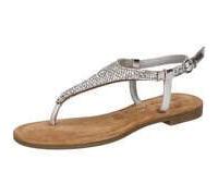 Tamaris - Da.-Sandalette silver glam - Gr. - 40