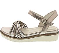 Tamaris Damen Klassische Ballerinas, Frauen Flats,Comfort Lining,TOUCHit-Fußbett,Slip-ons,klassisch elegant,Ballerinen,Bronce Comb,36 EU