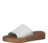 Tamaris Sandalen 1-27236-34 117 White Leather, Groesse:40 EU