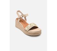 Tamaris Sandalette Damen Keilabsatz beige,EU 41