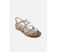 Tamaris Damen Sandalen 28103-42 Vegan Sommer Light Gold Metallic Größe 37