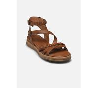 Tamaris Damen Sandalette 28210-44 Keilabsatz Braun Größe 40