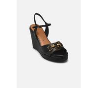 Tamaris Sandalette Damen Keilabsatz schwarz,EU 39