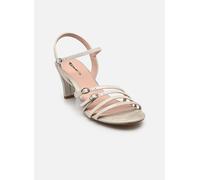 Tamaris Damen Sandalette mit Stilettoabsatz, metallic, 37 EU