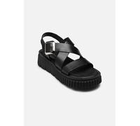 Tamaris Damen-Sandalette Modell 2870544 Leder schwarz Größe 39