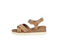 Tamaris Sandalen Veloursleder Camel - 37