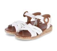 Tamaris Sandalen Weiß - Gr. 40 - Echt Leder