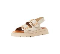 Tamaris Sandalette Damen Bequem Keilabsatz beige,EU 42