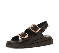 Tamaris Sandalette Damen Bequem Keilabsatz schwarz,EU 42