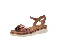 Tamaris Sandalette Damen Bequem metallic,EU 41