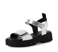 Tamaris Sandalette Damen Blockabsatz metallic,EU 38