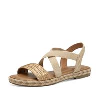 Tamaris Sandalette Damen Flach metallic,EU 38