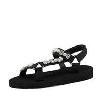 Tamaris Sandalette Damen Flach schwarz,EU 38