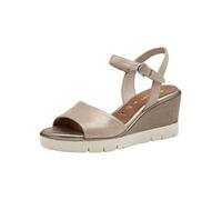 Tamaris Sandalette Damen Keilabsatz beige,EU 36