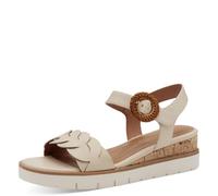 Tamaris Sandalette Damen Keilabsatz beige,EU 38