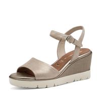 Tamaris Sandalette Damen Keilabsatz beige,EU 39