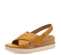 Tamaris Sandalette Damen Keilabsatz gelb,EU 37