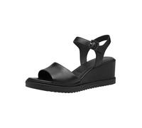 Tamaris Sandalette Damen Keilabsatz schwarz,EU 38