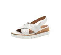 Tamaris Sandalette Damen Keilabsatz weiß,EU 39