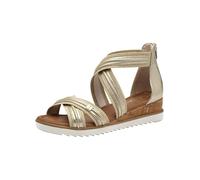 Tamaris Sandalette Damen Vegan Bequem metallic,EU 41