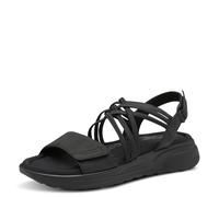 Tamaris Sandalette Damen Vegan Bequem schwarz,EU 42