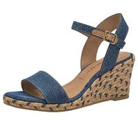 Tamaris Sandalette Damen Vegan blau,EU 40