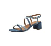 Tamaris Sandalette Damen Vegan Elegant blau,EU 38