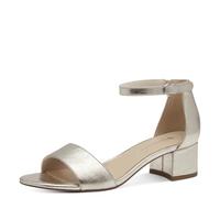 Tamaris Sandalette Damen Vegan Elegant metallic,EU 39